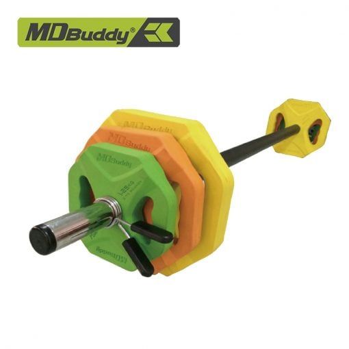 Bộ tạ đòn size nhỏ tập tại nhà MDBuddy MD3016A