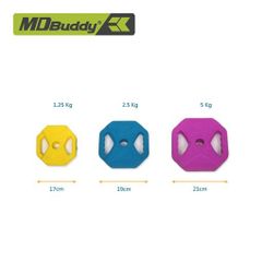 Bộ tạ đòn size nhỏ tập tại nhà MDBuddy MD3016C