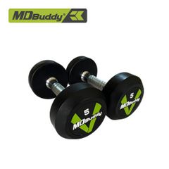 Bộ tạ tay bọc cao su cao cấp MDBuddy MD2104