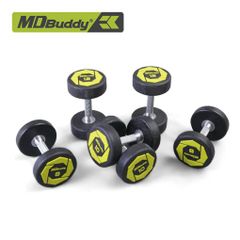 Bộ tạ tay chất liệu Urethane chính hãng MDBuddy MD2117