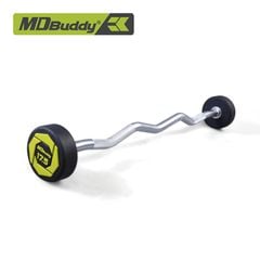 Đòn tạ cong EZ từ Urethane chính hãng MDBuddy MD3017