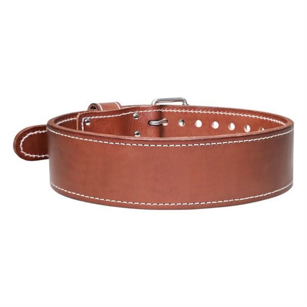 Double Breasted Leather Belt