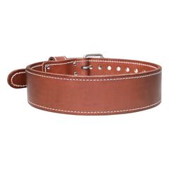 Double Breasted Leather Belt