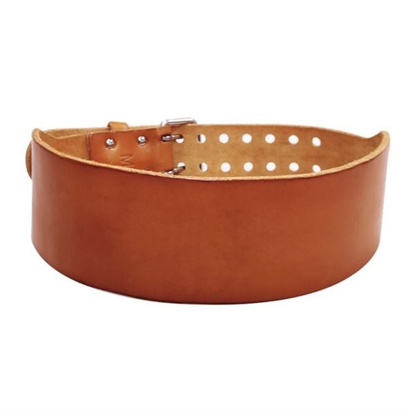 Single-Layer Leather Weightlifting Belt