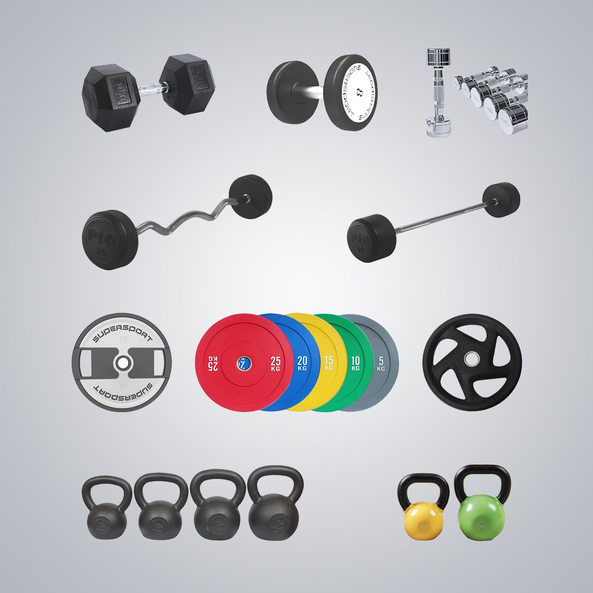Common Free Weights