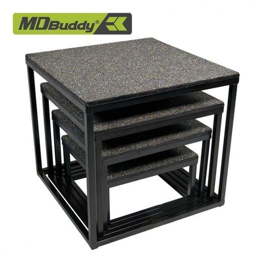 Ghế dậm nhảy bọc cao su chống trượt MDBuddy MD6502