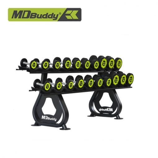 Giá để tạ tay 2 tầng cỡ lớn MDBuddy MD6243