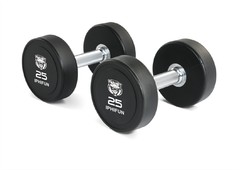 Urethane Dumbbell With Customized Logo