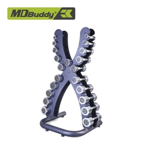 Kệ đỡ tạ tay 1-10kg chữ X MDBuddy MD6229