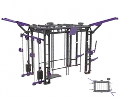 Dàn tập đa năng 3D Relax Fitness FTM6402A