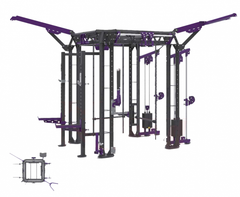 Dàn tập đa năng 3D Relax Fitness FTM6404A