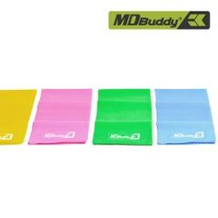 Bộ 4 dây đàn hồi tập thể dục MDBuddy MD1318