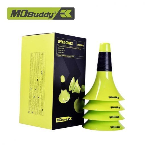 Nón đánh dấu, thiết bị đào tạo sự nhanh nhẹn Speed Cones MDBuddy MD1382