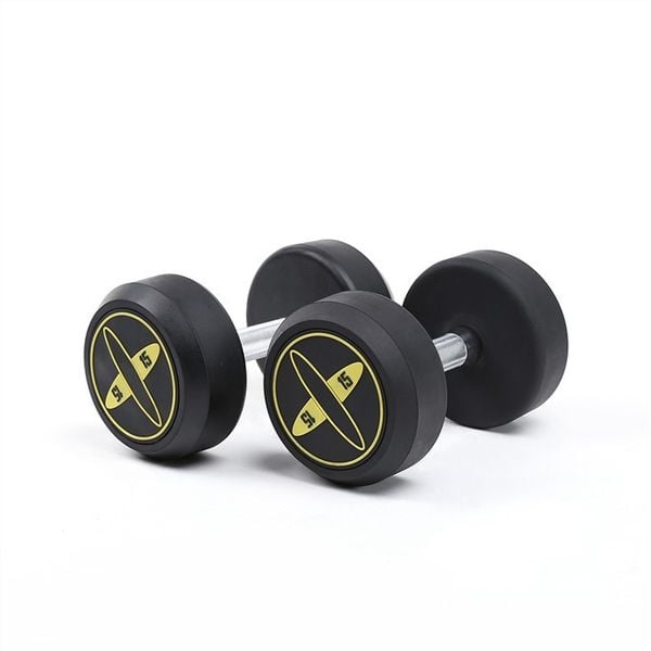 Round Rubber Head Dumbbell