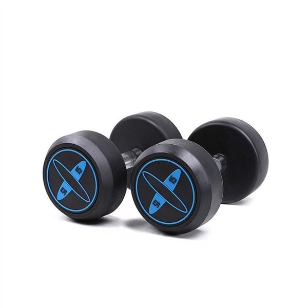 Round Rubber Head Dumbbell