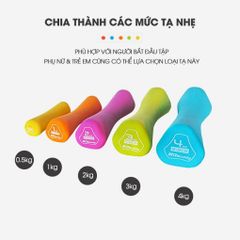 Tạ tay đơn tập thể hình chính hãng MDBuddy MD2021