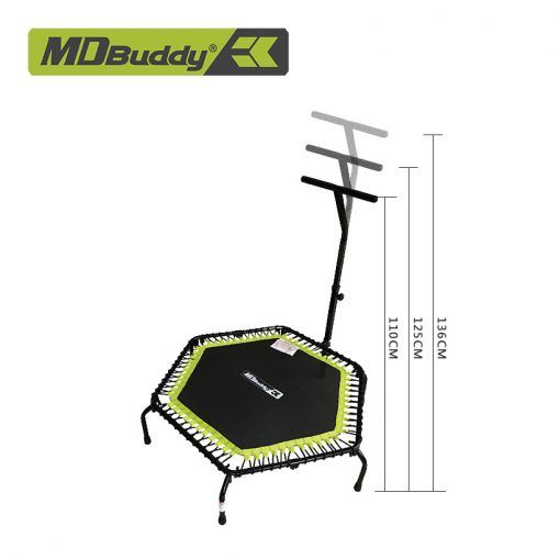 Tấm bạt lò xo 55 inch với tay cầm có thể điều chỉnh MDBuddy MD6422