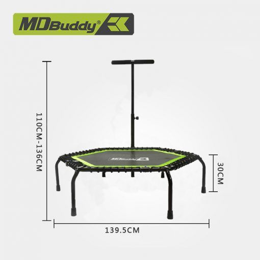 Tấm bạt lò xo 55 inch với tay cầm có thể điều chỉnh MDBuddy MD6422