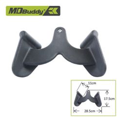 Tay cầm chữ D kéo cap Tricep Press Down Bar MDBuddy MD5107