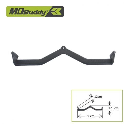 Tay cầm kéo cáp Tricep Press Down Bar MDBuddy MD5113