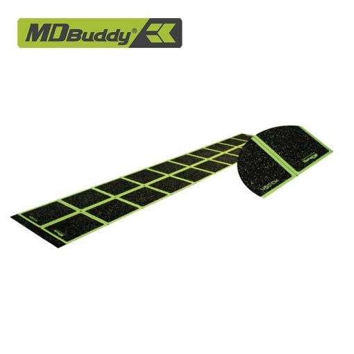 Thảm thang 2 hàng rèn tốc độ, không dịch chuyển, không trơn trượt Double Roll Out Ladder MDBuddy MD1378