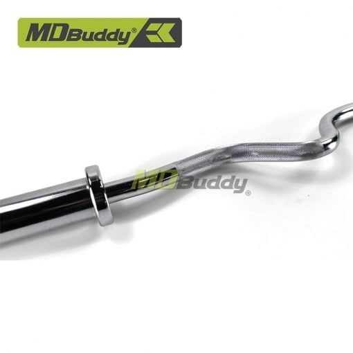 Thanh đòn tạ chữ Z 122 cm Olympic Bar MDBuddy MD4102-CEB47