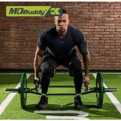 Thanh đòn tạ mạ Crom chống gỉ Hex Bar MDBuddy MD4106