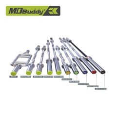 Thanh đòn tạ thẳng mạ Crom cứng MDBuddy MD4101-HCB1000