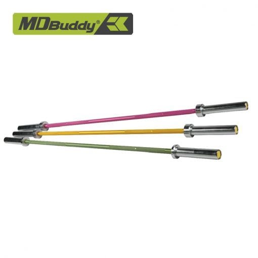Thanh đòn tạ thẳng từ nhôm cao cấp MDBuddy MD4108-AB72