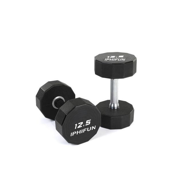 Unique 12-Sided Dumbbell
