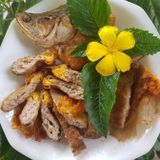 Cá Thác lác trứng muối