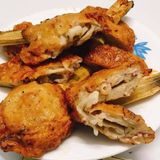 Chả Mực Cuộn Mía
