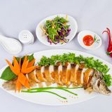 Cá Thác lác trứng muối