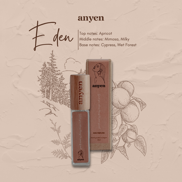  Eden - Nước hoa mini (scent of Secret Woods / hương Rừng Apricot) 