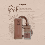  Rosita - Tinh dầu khuếch tán mini (scent of Rose de Damas / hương Hoa Hồng Damask) 