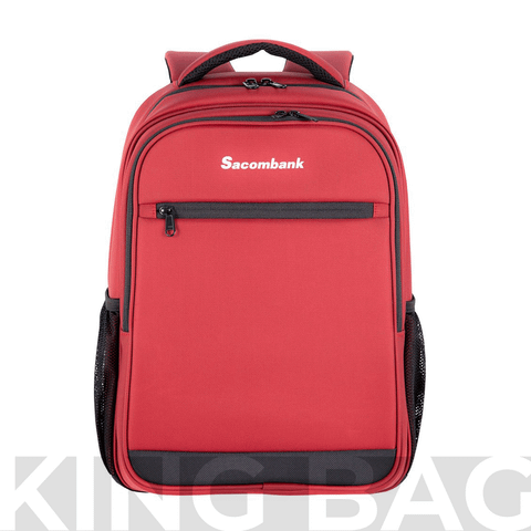  Balo Ngân Hàng Sacombank Cao Cấp - Màu Đỏ 