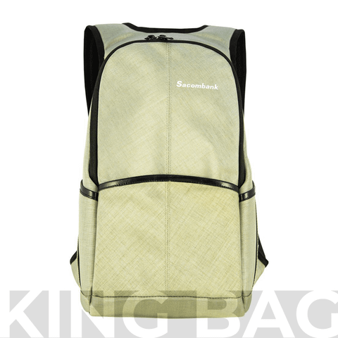  Balo Ngân Hàng Sacombank Cao Cấp - Màu Vàng Xanh 