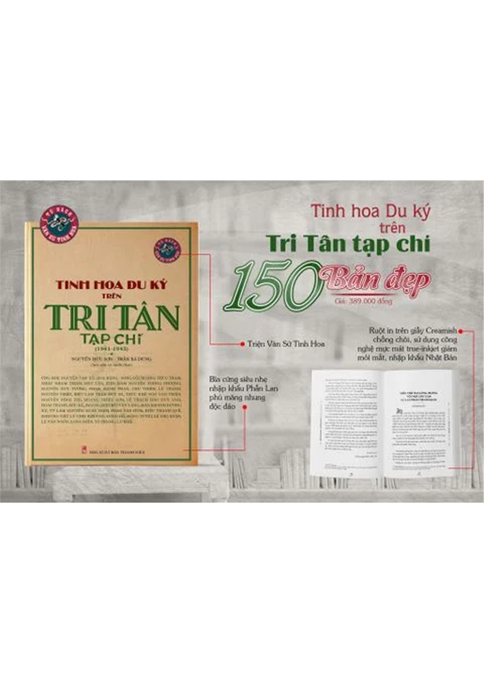  TINH HOA DU KÝ TRÊN TRI TÂN TẠP CHÍ”- BẢN ĐẸP 