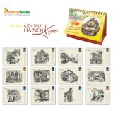  Bộ Lịch 2022 Kiến Trúc Hà Nội Xưa 