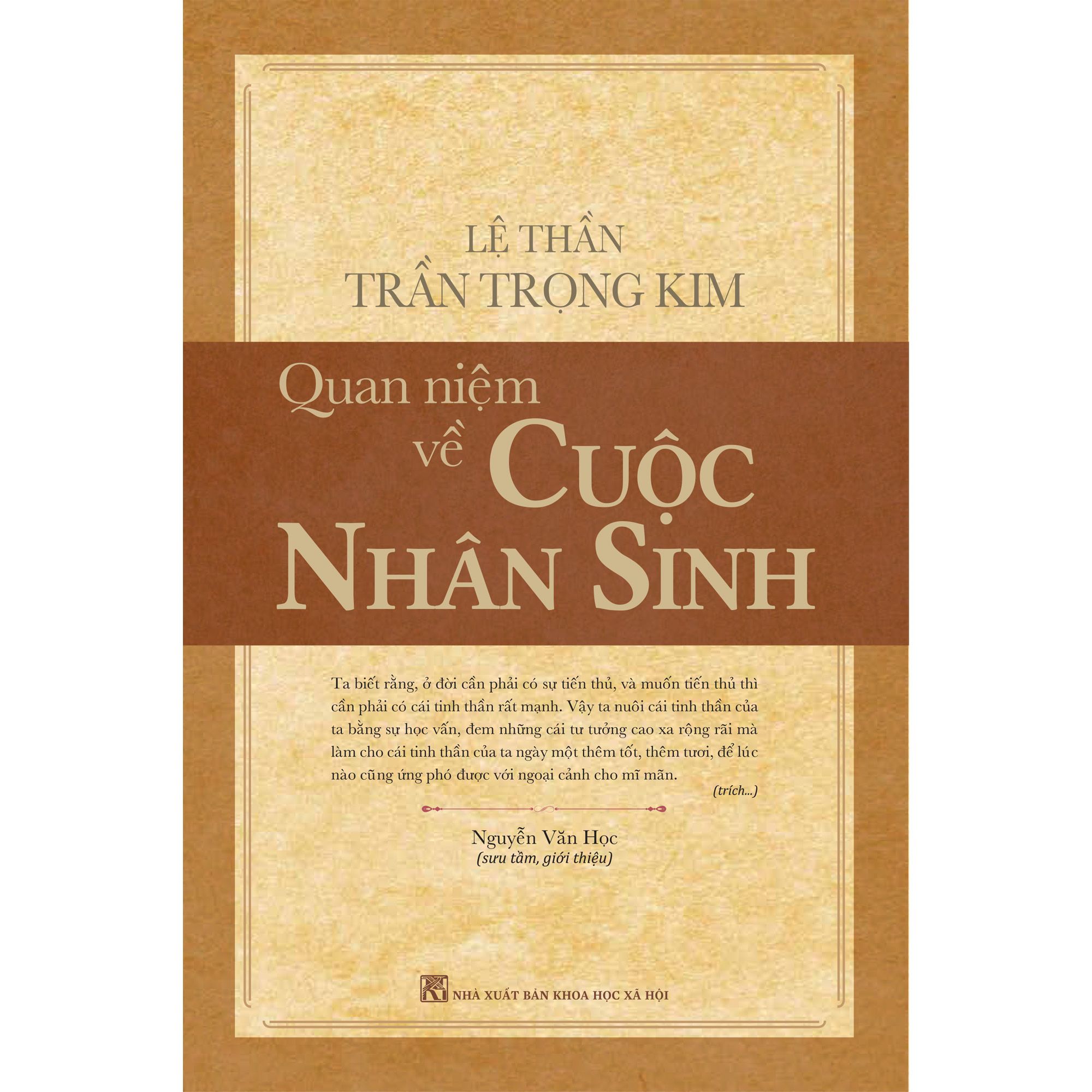 Quan Niệm Về Quộc Nhân Sinh