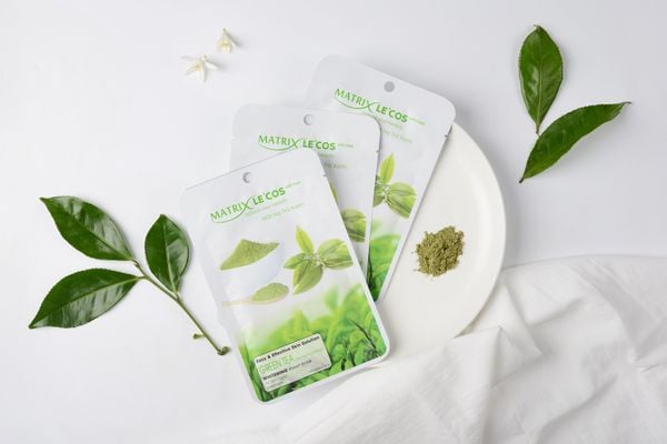  MẶT NẠ TRÀ XANH MATRIX LE'COS 