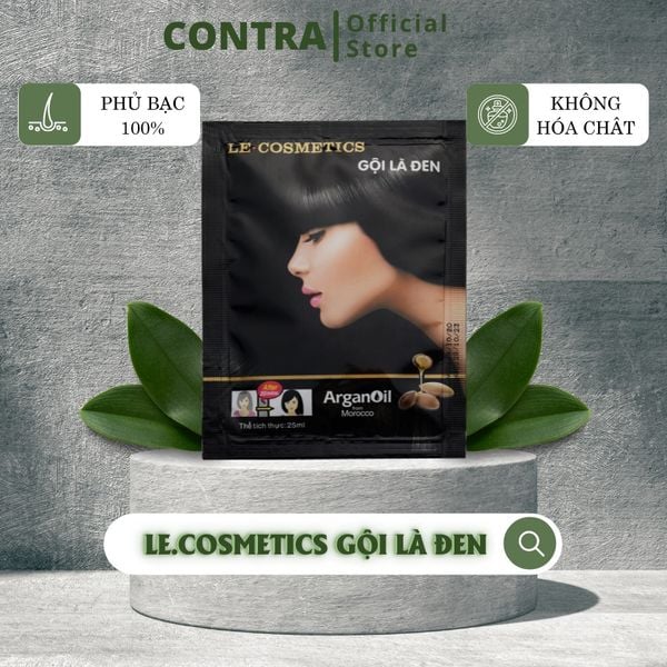  Le.Cosmetics Gội Là Đen - Hộp 10 gói 
