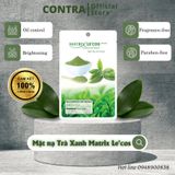  Mặt nạ TRÀ XANH Matrix Le'cos - Hộp 20 gói 