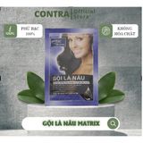  Dầu gội phủ bạc gội là Nâu tóc cấp tốc gói 30ml - Contra Cosmetics 