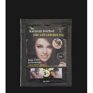  Dầu gội phủ bạc gội là đen tóc cấp tốc Herbal - Contra Cosmetisc 