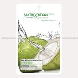  Mặt nạ DỪA TƯƠI Matrix Lecos - Hộp 20 gói 