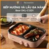 Chảo điện nướng và lẩu mini đa năng Bear DKL-C12D1