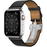  Apple Watch 44mm Hermès Silver Stainless Steel Case with Single Tour Deployment Buckle 