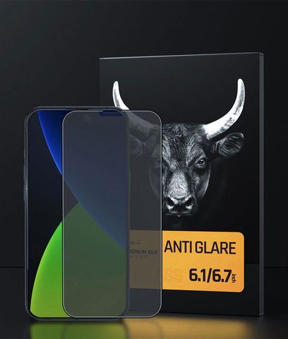  Kính cường lực chống chói Mipow Kingbull Anti Glare Premium Silk HD cho iPhone 14 Series 