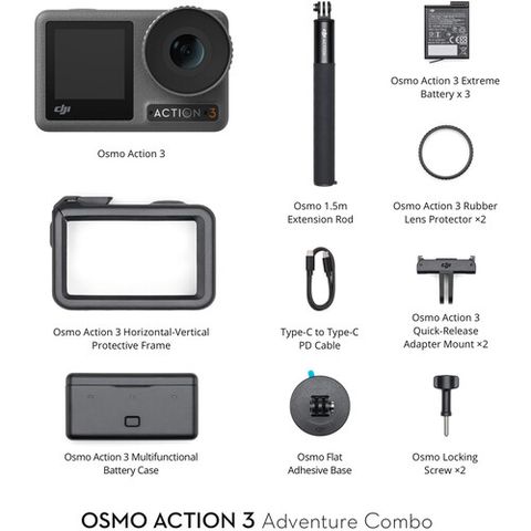  DJI OSMO ACTION 3 ADVANCE COMBO 